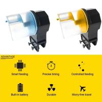 Alimentador De Acuario Inteligente Y Automático Gran Capacidad Para Peces Alimentador De Agua Con Programación Precisa - details 4