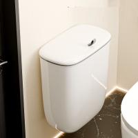 Bandeja De Cocina Caliente 13L Baño Con Cierre Colgante De Pared Recipiente De Basura De Gran Capacidad Plástico Sin Químicos Peligrosos - details 3