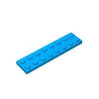 40pcs Bloques De Construcción DIY Figuras Delgadas 2x8 Dots 14 Colores Educativos Creativos - details 6