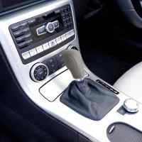 Banner - Funda Pomo cambios marcha coche silicona suave compatible con VW y Skoda gris