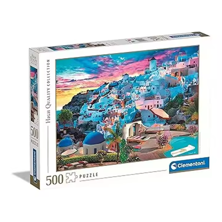 Clementoni Puzzle Adulto 500 Piezas Vistas en Grecia 35149 - 1