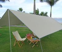 Parasol Solar Portátil Para Camping Y Picnic BBQ Resistente Al Agua Y UV Cubierta De Plata Para 3x3 3x4 3x5 4x4 Piezas - details 8
