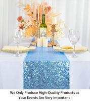 Mantelizquierdo De Lentejuelas Dorado Para Fiestas Y Bodas Linterna De Tela Plateada Para Mesas Largas Medio Otoño - details 13