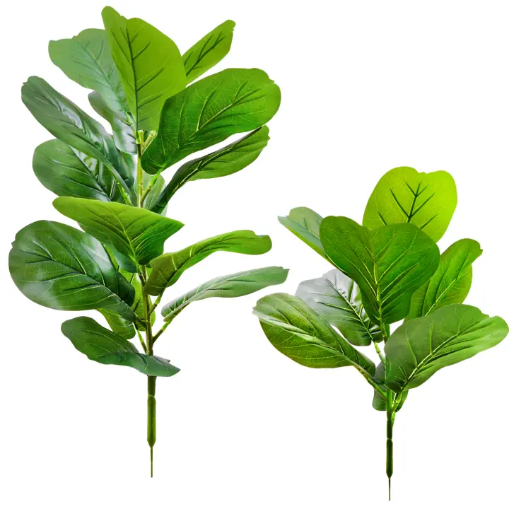 Arbusto De Ficus Artificiales Nórdicos En Maceta 35-63cm Decoración De Hogar Y Jardín Estilo Silken Tree Para Exposiciones Y Ambientes Al Aire Libre - 1