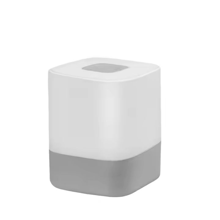 Lámpara Nocturna LED Táctil Portátil Para Bebés Y Adultos Ayuda Al Sueño Recargable Por USB Luz De Maternidad Rectangular - 1