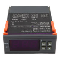 Controlador De Humedad Digital WH8040 Instrumento De Control Electrónico Regulador Sensor Higrómetro 1-99% 12V 24V 220V Para El Hogar - details 5