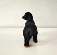 1pc Figura Realista De Perro Dáxilhund Simulación Juguetes Para Niños Decoración De Hogar Animal Suave Compañero De Vida Para Niños - details 2