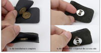 Pack De 10 Botones Magnéticos Finos Para Bolsos 10-18mm Cierre Automático De Metal Adecuado Para Portafotos Y Monederos - details 7