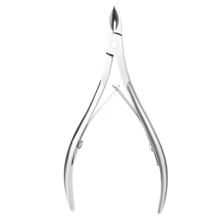 Tijeras De Cutícula De Acero Inoxidable Para Manicura Y Pedicura Cortador De Cutícula Y Pelos Excesivos Plegable Con Nariz De Águila - 1