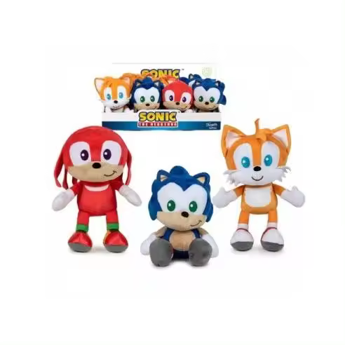 PELUCHE SONIC 22-CMS. SURTIDOS FAMOSA Raíz PELUCHES EDADES EDAD DE 1 A 3 AÑOS Todos los juguetes - 1