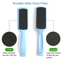 Raspador De Pies Doble Cara Pedicura Eliminador De Callos Y Piel Muerta Herramienta De Cuidado De Pies Set De Manicura Y Pedicura - details 1