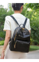 Mochila para mujer, nueva, estilo coreano, versátil, de un solo hombro, bandolera de cuero suave, mochila para mujer - details 17