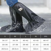 Cubrezapatos Impermeables Para Adultos Estilo Banda Terciopelo Antideslizante Cubierta De Lluvia Para Viajes Al Aire Libre - details 5