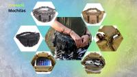 Prowalk - Riñonera táctica militar para senderismo y acampada, rutas de montaña y campo, ciclismo, running, actividades de deporte al aire libre y ocio , para los amantes de la naturaleza - details 0