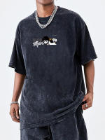 Camiseta Vintage De Manga Corta Para Hombres Con Estampado De Anime Blue Lock Harajuku Manga Estilo Casual Para Verano - details 1