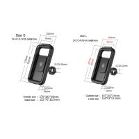 Estuche Impermeable Para Móvil Soporte De Bicicleta Y Motocicleta Para Teléfonos Móviles De 4.7-6.8 Pulgadas Instalación En Manillar Antichoque Y Anti Caída - details 9
