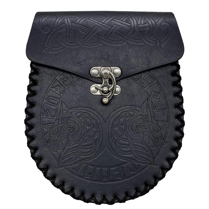 Bolsa De Cinturón De Cuero Genuino Para Vikingos Medievales Adecuada Para Hombres Y Mujeres Bolsa De Cosplay De Bushcraft