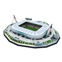 Modelo De Estadio De Fútbol 3D DIY PARC DEC PRINCES Juguete Educativo Para Niños Tamaño Grande Material Papel - details 4