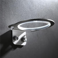 Soporte De Secador De Pelo De Aluminio Espacial Para Pared Organizador De Baño Estante De Almacenamiento Montado En La Pared Con Capacidad De Carga De 10kg 8cm - details 4