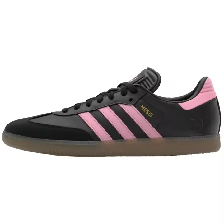 Zapatillas Adidas modelo Samba Messi "Core Black / Gold Metallic / Gum" para hombre y mujer en color Negro - 1