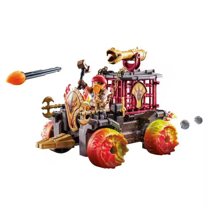 Playmobil Juego De Construcción Bandidos De Burnham Ariete - 1