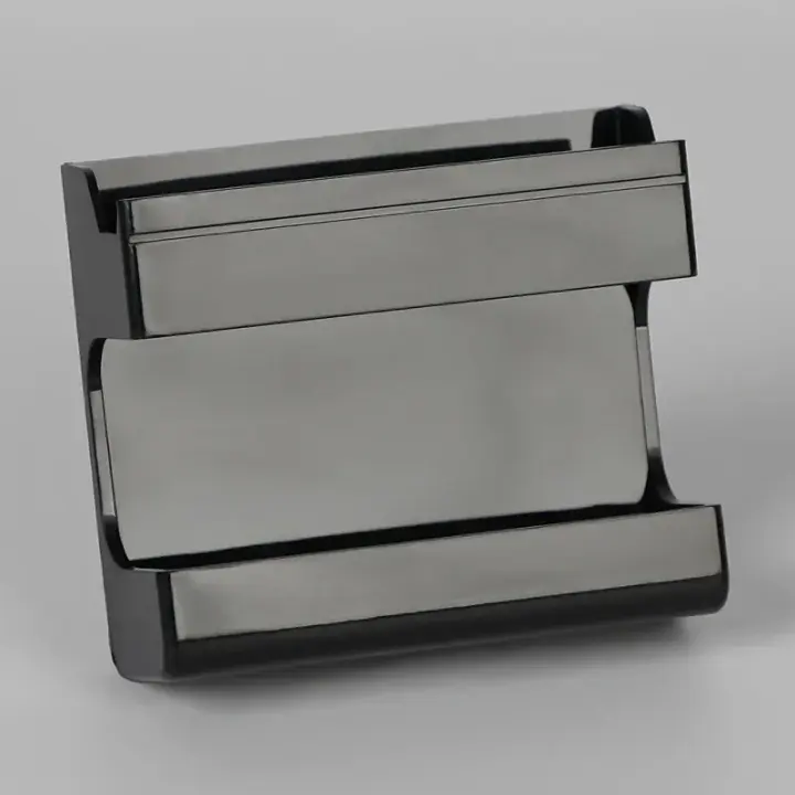 Soporte De Control Remoto Adhesivo Sin Perforar Organizador De Almacenamiento Para Teléfono Móvil Para Sala De Estar Ecológico Plástico - 1