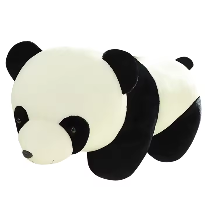 Muñeco De Peluche Kawaii Nuevos Almohadilla De Oso Panda Suave Juguete Realista Para Bebés Y Niños Regalo De Cumpleaños - 1