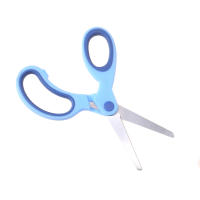Tijeras De Seguridad Para Niños Estudiantes DIY Papel Herramienta De Corte Para Niños Mano Izquierda Con Funda Estationaria - details 17