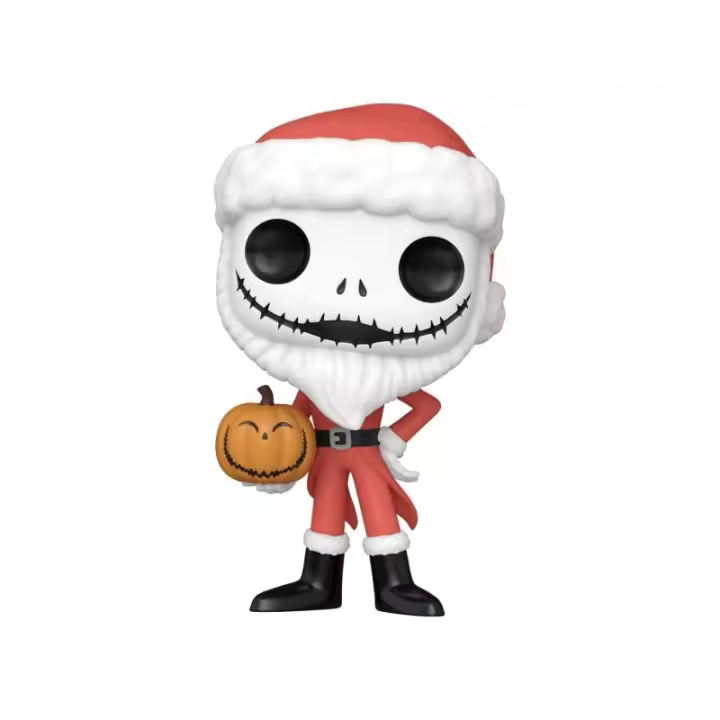 Funko POP! Vinyl (Exc) Pesadilla antes de Navidad - Santa Jack with Jack-O-Lantern - Juguete para Niños y Adultos - Fans - Diversidad de Personajes y Temáticas - 1