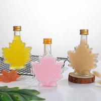 Botellas De Vidrio Para Alcohol Mini Forma De Hoja De Arce 50ml 100ml 250ml Con Tapa Eco-amigable Para Licor Escocés Y Sirupos - details 9