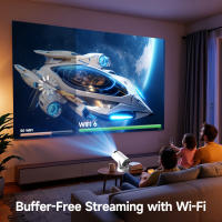 Proyector Portátil Magcubic HY300 Pro+ Android 11 8000 Lumens 4K 720P Con WiFi 6 Y Altavoz Integrado Para Películas Al Aire Libre En Casa - details 10