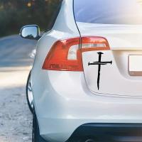 Decalcomanía Geométrica Cruzada Duradera Y Fácil De Aplicar Para Coches Laptops Y Más Personalización Chic En Cualquier Lugar - details 4