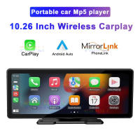 Reproductor Multimedia Para Coche Universal 10.26 Pulgadas Con Apple Carplay Android Auto WiFi Bluetooth FM AUX Cámara Inalámbrica Soporte De Memoria Hasta 256G - details 0