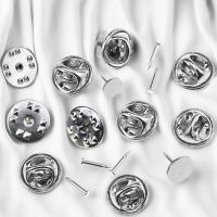 20 Sets De Base Para Broches De Acero Inoxidable Para Portarbadges Y Cabochones Accesorios Para La Fabricación De Joyas DIY Espaciadores Para Cufflinks - details 1