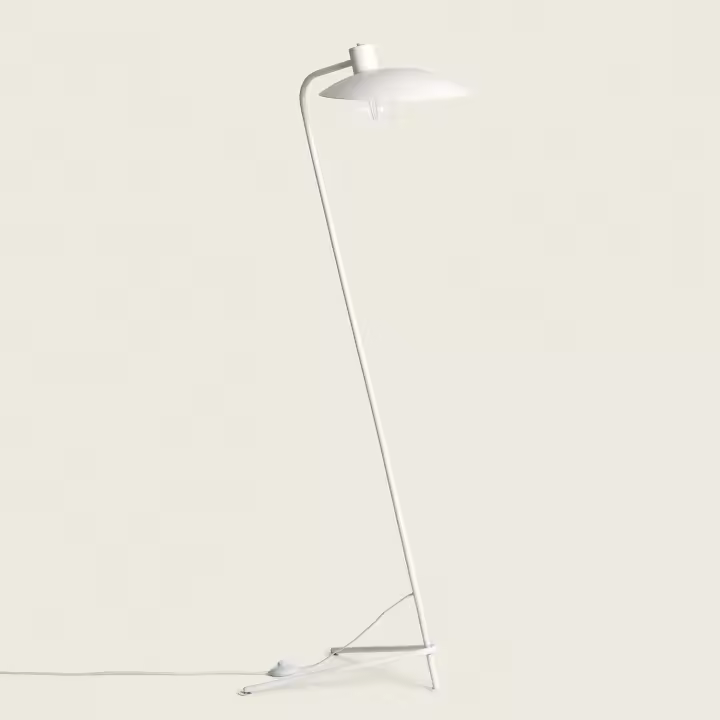 Ledkia Lámpara de Pie Metal Minimalista con Bombilla LED para Interiores - 1