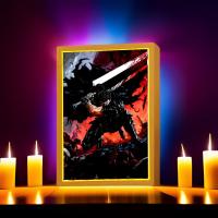 Marco De Fotos Anime Luz De Pintura Berserk Behelit Griffith Figuras De Acción Lámpara Lunar LED Luz Nocturna Para Decoración De Dormitorio Regalos De Cumpleaños - details 4