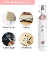Pulidor de uñas, varios cabezales de pulido, pequeño instrumento de manicura, pulido de piel muerta, manicura AOL02 pulidor de uñas blanco - details 7