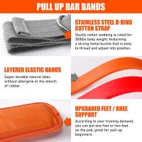 Set De Bandas De Resistencia Para Ayuda En Pull up Asistencia En Ejercicios De Agarre Y Extensiones Corporales Para Hombres Y Mujeres Entrenamiento De Músculos Diferentes - details 2