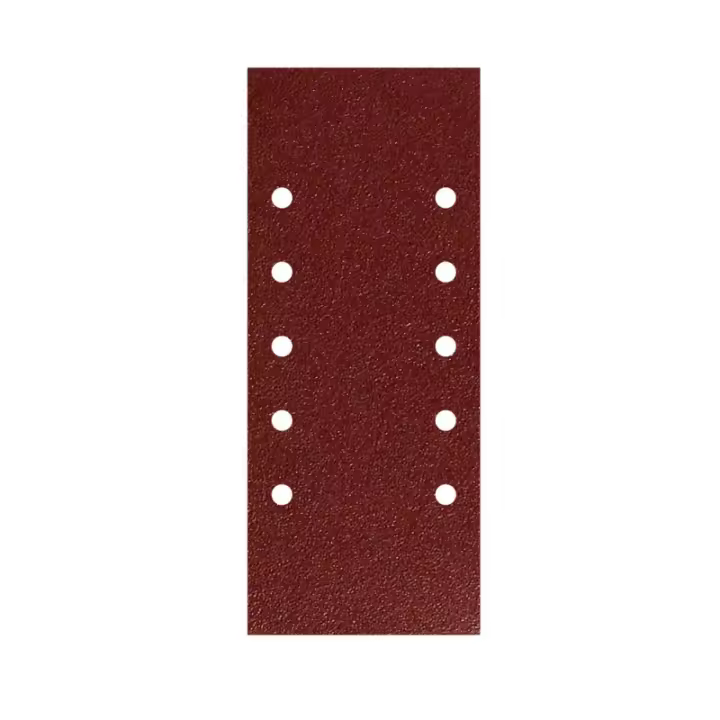 Lija Recambio Con Velcro 115x280 mm. con Agujeros Grano  120 (10 Piezas) - 1