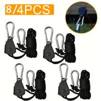 8pcs/4pcs Lanyards Ajustables Para Equipo De Camping Paracaídas Cordón Antiviento Para Tenda Accesorios De Camping - details 0