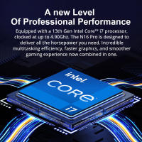 Portátil Ordenador Ninkear N16 Pro 16 Pulgadas 32GB DDR5 1TB SSD Intel Core i7-13620H 10 Cores Max 4.9GHz, IPS 2560*1600, 165Hz ,5+2.4G WiFi 6, USB 3,0, Bluetooth 5.0, HDMI,1*USB2.0 2*USB3.0 1* Tipo-C completo 1*HDMI 1*RJ45, carga Tipo-C de 65W, desbloque - details 2