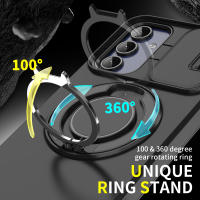 Funda Protectora De 360 Grados Para Samsung A13 A14 A15 A23 A25 A54 5G Con Soporte De Cámara Y Anillo Fuerte Cubierta Rígida Antigolpes - details 1