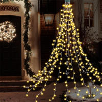 Luces De Cadena LED Recargables USB Para Navidad 1.5M/2M Decoración De Jardín Fiesta Boda Iluminación De Año Nuevo - details 8
