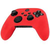 Ociodual Funda de Silicona Compatible con Mando XBox X/S Roja Antigolpes Anticaídas Goma Polvo Flexible Suave Cubierta Skin - details 2