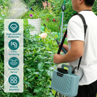 5L Rojelladora Eléctrica Con Luz Y Correa Para Jardín Y Paisajismo Recargable Por USB 2000/2400mAh Control De Malezas Y Riego De Pesticidas - details 7