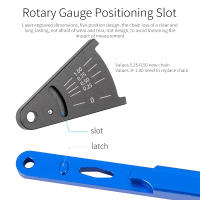 TOOPRE Indicador De Desgaste De Cadena De Bicicleta MTB Herramientas De Reparación De Ciclismo Aleación De Aluminio Herramientas Para Bicicletas De Montaña Y Carretera - details 7