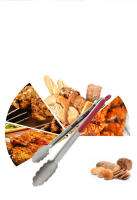 Pinzas De Alimentos De Acero Inoxidable Para Barbacoa Y Grill Tamaños Variados 9 Pulgadas 12 Pulgadas 14 Pulgadas 16 Pulgadas Herramientas De Venta Al Por Mayor - details 10