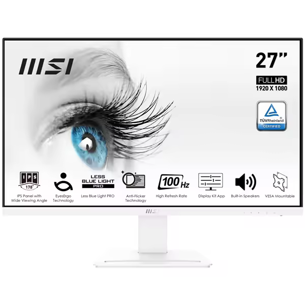 MSI PRO MP273AW Pro 27- LED IPS Full HD HDMI VGA Altavoces - 1