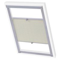 vidaXL Persiana Estilo Plisada Tela Rayos UV Código para 104 Color Blanco,  Crema, y mas - details 1