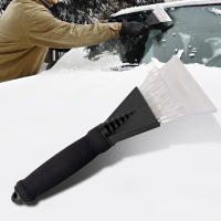 Pala De Nieve Para Coche Con Mango Antideslizante Eliminador De Hielo Y Nieve Para Ventanas Delanteras De Camiones Herramienta De Invierno - details 2